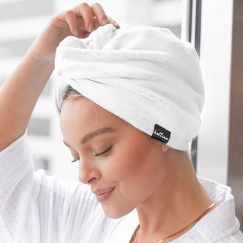 Microfiber Towel Twist WHITE